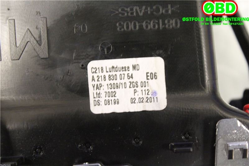 Diverse deler til Mercedes CLS 2011-2017 (C218) (C218) (MERCEDES|A 218 830 07 54||2188300754)