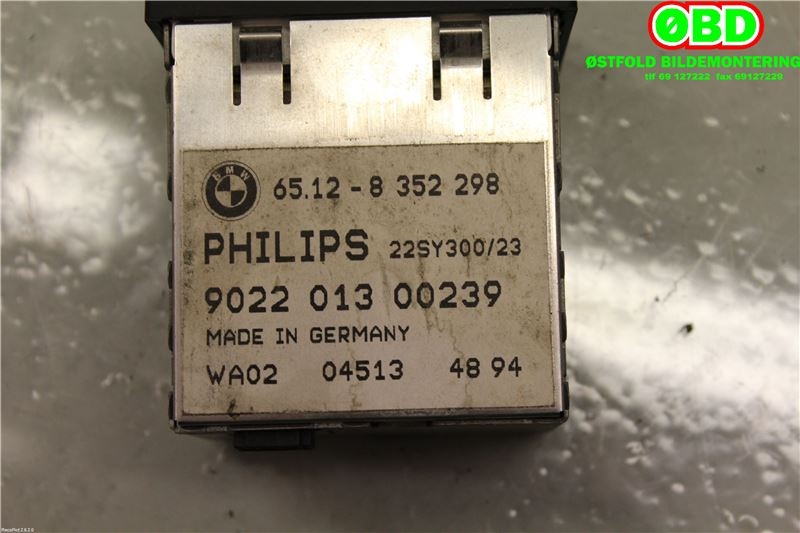 Instrument diverse til BMW 7-Serie 1993-2001 (E38) (E38) (|65128352298)