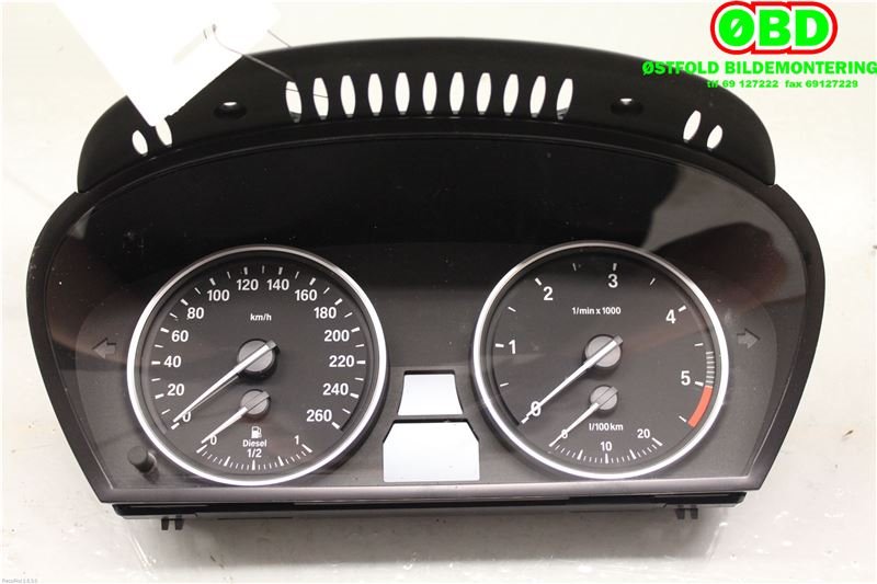 Instrumentpanel til BMW 5-Serie, 2003-2010 (E60/E61) (E60/E61) (BMW|62 10 9 194 889)