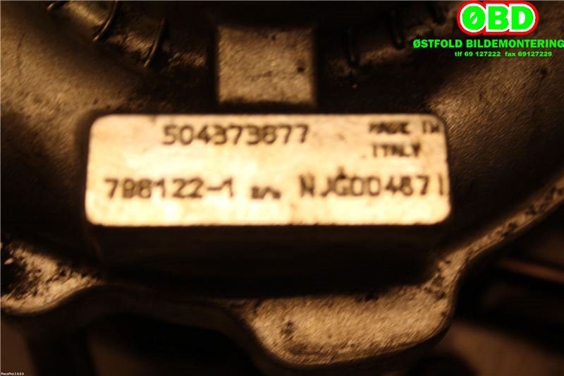 Turbo til Peugeot Boxer 2007-2013 (Type III, Fase 1) (PEUGEOT|0375R8|1616838080|504373877)