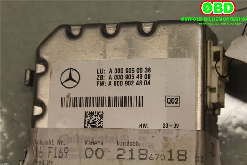 Sensor radar til Mercedes CLS 2011-2017 (C218) (C218) (MERCEDES|A 000 905 03 38|A 000 905 72 02|0009050338)
