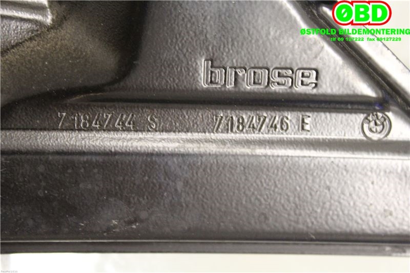 Ruteheis høyre bak til BMW 5-Serie 2003-2010 (E60/E61) (E60/E61) (BMW|51 35 7 184 746|)