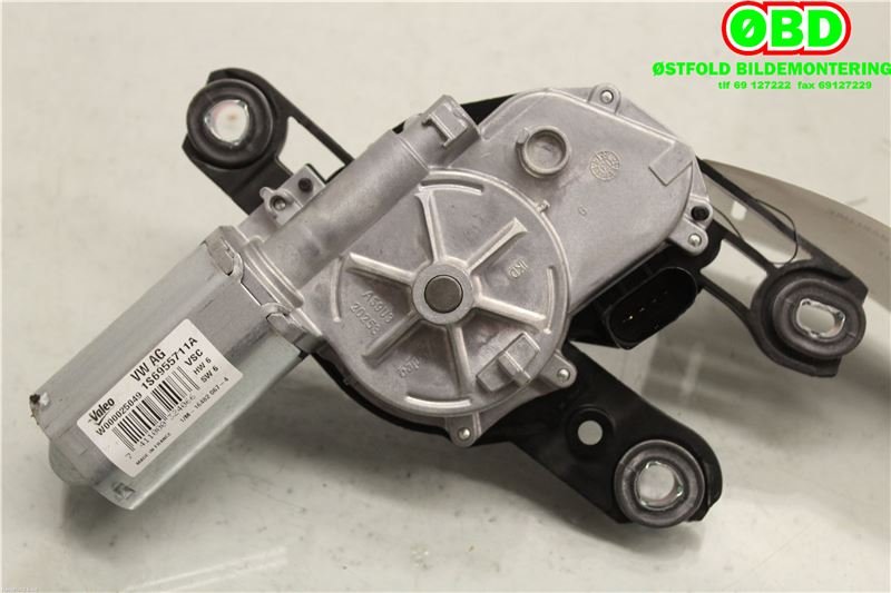 Viskermotor bakrute til VW E-Up, 2013-2019  (VOLKSWAGEN|1S6 955 711 A)