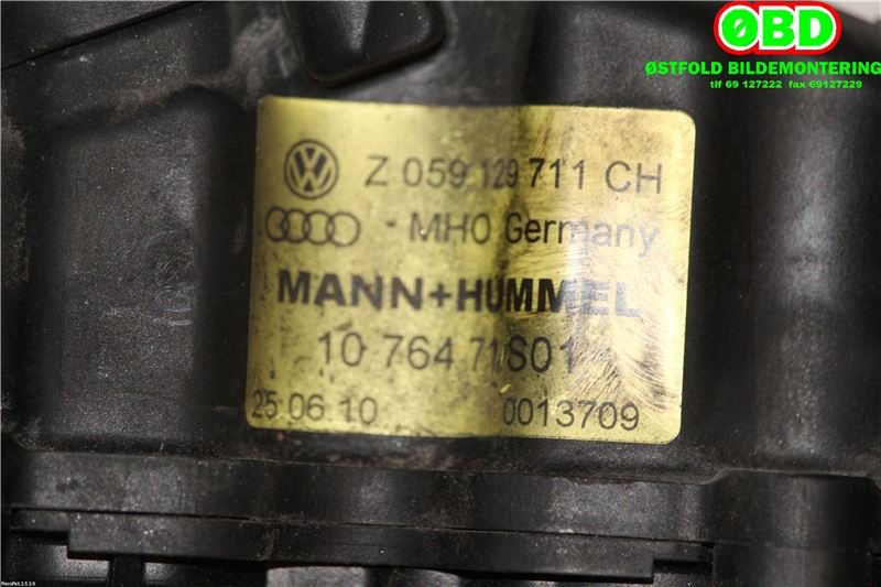 Manifold innsug til Porsche Cayenne 2010-2017 (92A) (92A) (PORSCHE|955 110 011 02|955 110 011 05|)