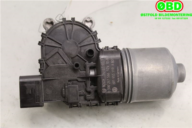 Viskermotor frontrute til VW E-Up 2013-2019  (VOLKSWAGEN||0390241566|6R1955119A)