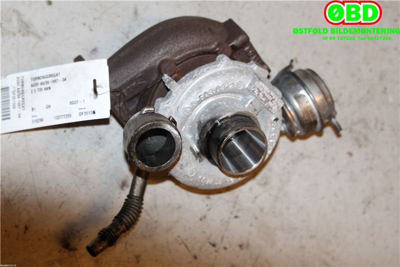 Turbo til Audi A6 2001-2004 (Type II, Fase 2) (C5) (C5) (AUDI|059 145 702 D|059 145 654 AM|)