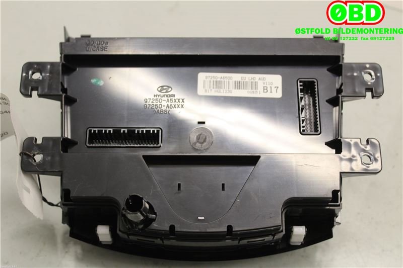 Varmeapparat betjening til Hyundai i30 2012-2017 (Type II)  (HYUNDAI|97250A6500GU||97250A6500)