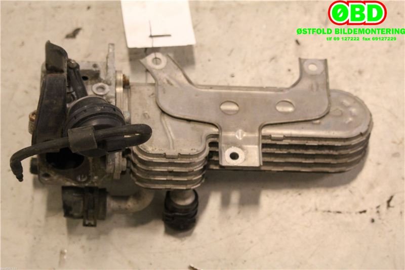 EGR-kjøler til VW Touran 2003-2006 (Type I, Fase 1)  (VOLKSWAGEN|038 131 512 H|)