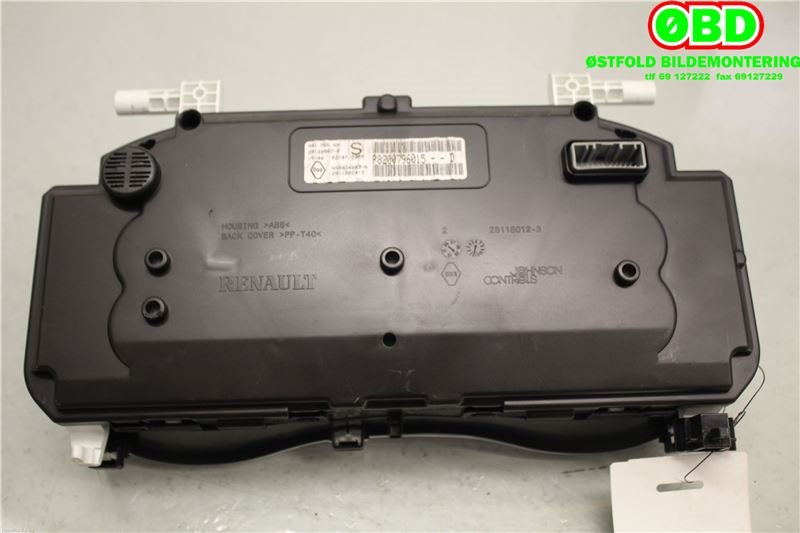 Instrumentpanel til Renault Kangoo 2008-2021 (Type II)  (RENAULT||8200796015)
