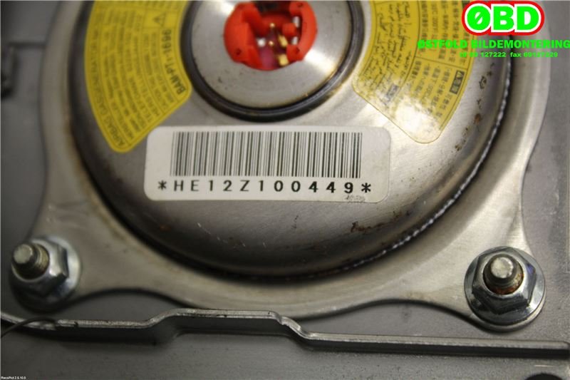 Airbag rattpute til Toyota Prius +7 2012-2020 (Type III) (stasjonsvogn) (stasjonsvogn) (TOYOTA|4513047100C0|)