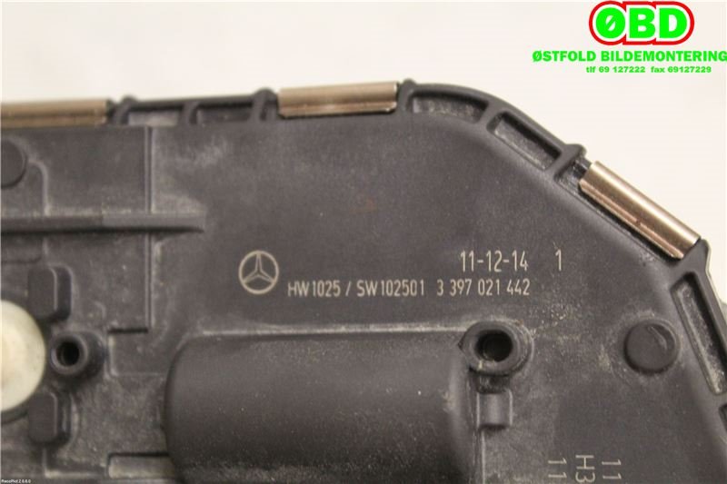 Viskermotor frontrute til Mercedes E-Klasse 2009-2013 (Fase 1) (W212) (W212) (MERCEDES||1397220666)
