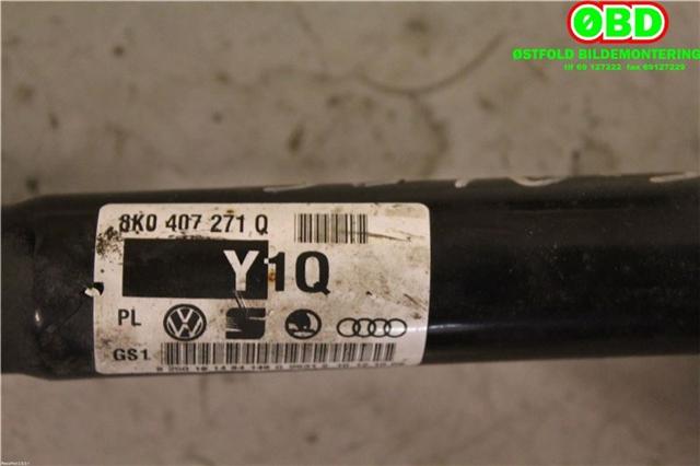 Drivaksel venstre foran til Audi A4 2007-2014 (Type IV) (B8) (B8) (8K0 407 271 Q|8K0 407 271 AJ|8K0407271Q)