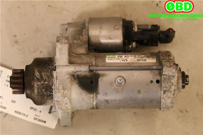 Starter diesel til VW Golf VI 2008-2012  (VOLKSWAGEN|0AM 911 023 H|0AM 911 021 E|0AM911023H)