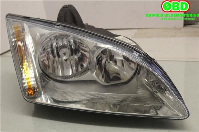 Frontlykt høyre halogen til Ford Focus, 2004-2007 (Type II, Fase 1)  (FORD|)