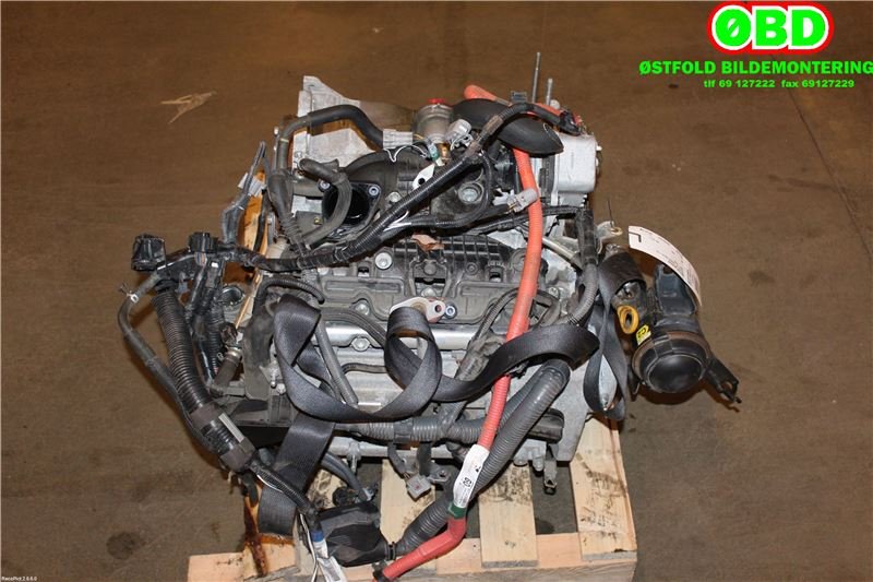 Motor bensin til Toyota Yaris 2012-2014 (Type III, Fase 1) (TOYOTA YARIS HYBRID XP1|1900021D00|1NZFXE|)