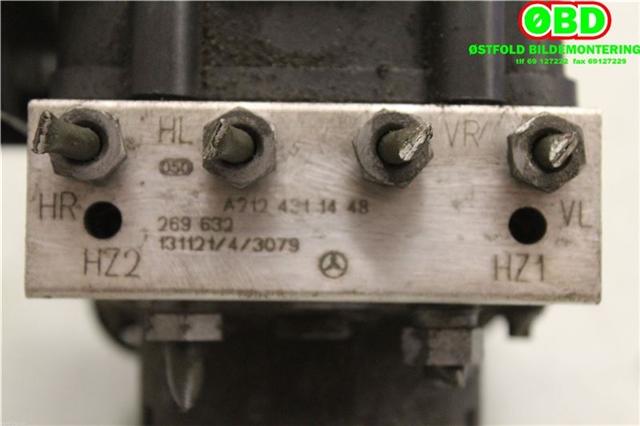 ABS sentral til Mercedes E-Klasse 2013-2016 (Fase 2) (W212) (W212) (MERCEDES|A 212 431 15 48|A 212 431 21 48|2124311448)