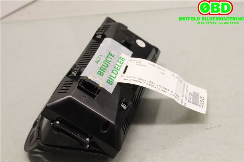 Instrument kjørecomputer til BMW 3-Serie 2005-2011 (E90/E91/E92/E93) (E90/E91/E92/E93) (BMW|65829224349|)