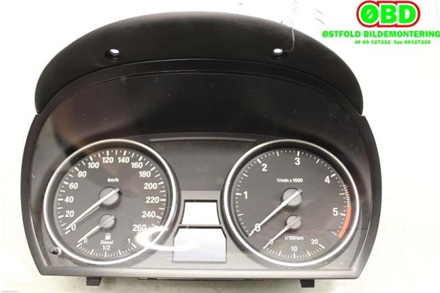 Instrumentpanel til BMW 3-Serie, 2005-2011 (E90/E91/E92/E93) (E90/E91/E92/E93) (BMW|62 10 9 316 127)