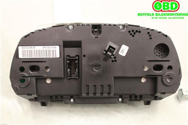 Instrumentpanel til BMW 3-Serie 2005-2011 (E90/E91/E92/E93) (E90/E91/E92/E93) (BMW|62 10 9 316 127||9166859)