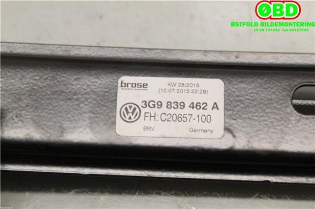 Ruteheis høyre bak til VW Passat 2015-2019 (Fase 1) (B8) (B8) (3G9 839 462 B||3G9839462A)
