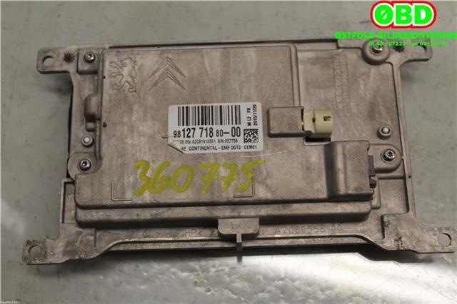 Instrument kjørecomputer til Peugeot 508 2014-2018 (Type I, Fase 2)  (PEUGEOT 508|9812771880|)