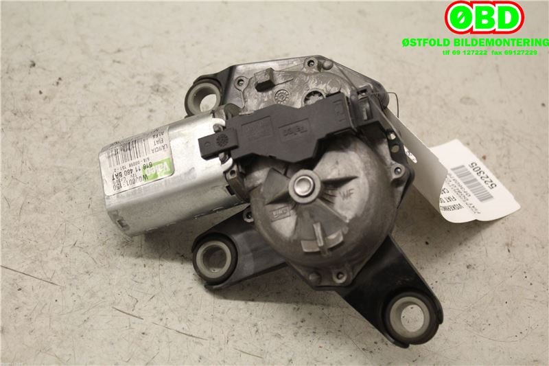 Viskermotor bakrute til Fiat Doblo, 2010-->> (Type II)  (Fiat Doblo|51811480)