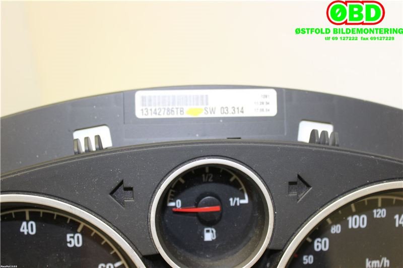 Instrumentpanel til Opel Astra H 2004-2009  (OPEL||13142786TB)