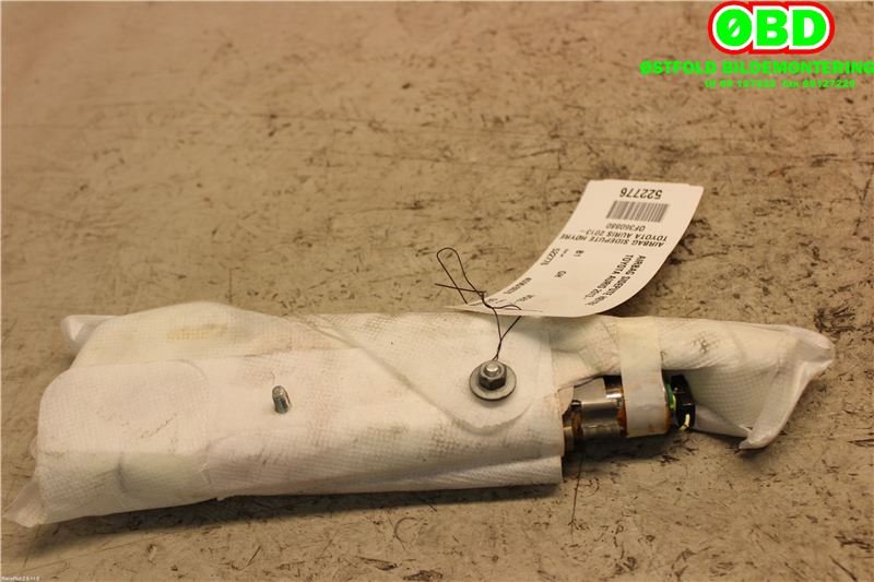 Airbag sidepute høyre til Toyota Auris 2013-2015 (Type II, Fase 1)  (TOYOTA|7391002070|)