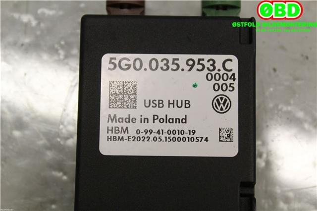 Bilstereo diverse til VW Passat 2015-2019 (Fase 1) (B8) (B8) (5G0 035 953 C||5G0035953C)