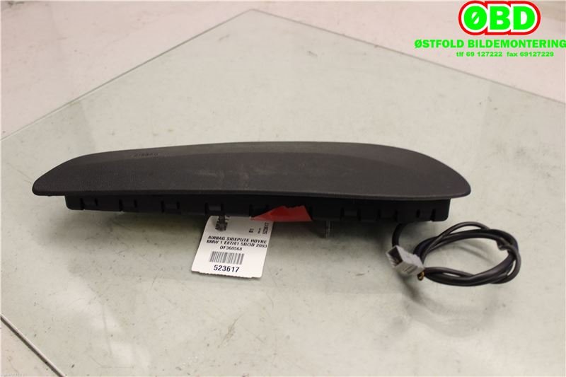 Airbag sidepute høyre til BMW 1-Serie 2004-2011 (E81/E82/E87/E88) (E81/E82/E87/E88) (BMW|72 12 9 132 878|)