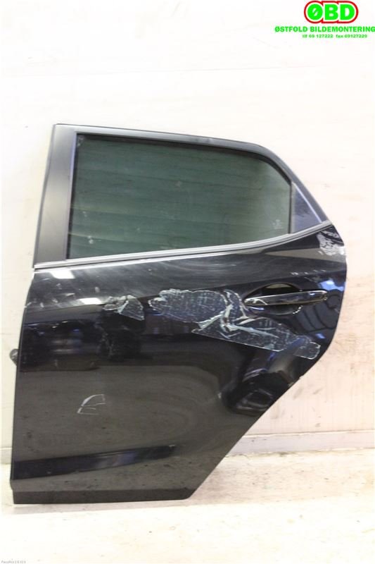 Dør venstre bak til Mazda 2, 2011-2014 (Type II, Fase 2)  (MAZDA|DFY17302XJ)
