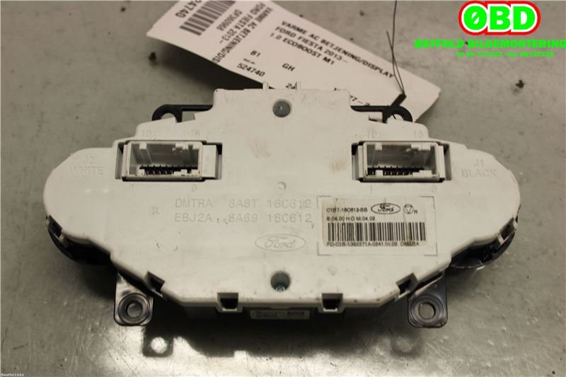 Varmeapparat betjening til Ford Fiesta 2013-2017 (Type VI, Fase 2)  (FORD|1935901||C1BT18C612BB)