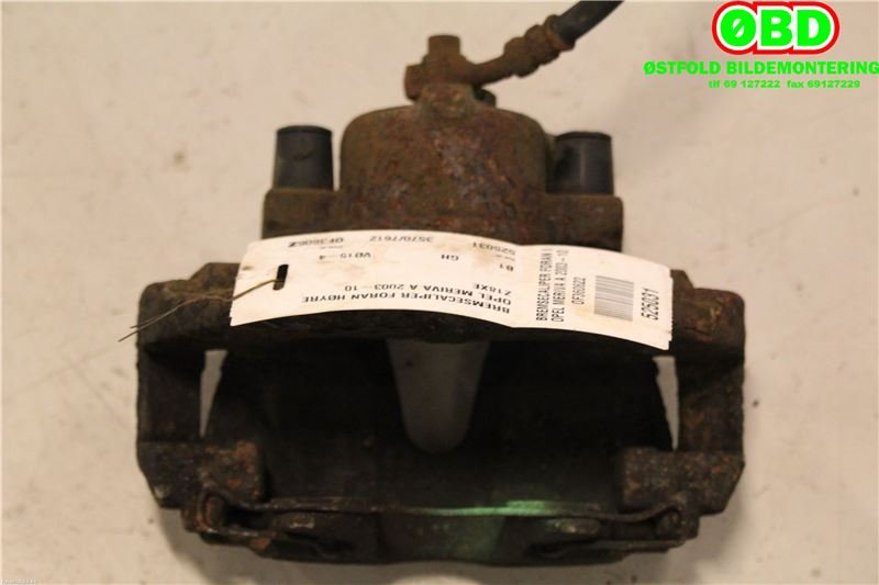 Bremsecaliper høyre foran til Opel Meriva A 2003-2010  (OPEL|93176427|542472|)