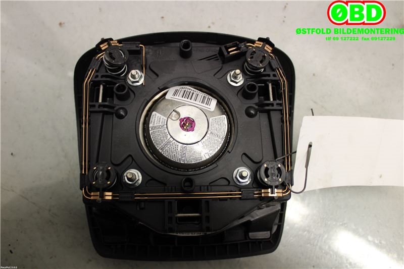 Airbag rattpute til Citroën Jumper 2007-2013 (Type III, Fase 1) (CITROEN|1607077380|1671044080|07354879970)