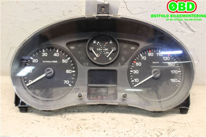 Instrumentpanel til Citroën Jumpy, 2007-2016 (Type II)  (CITROEN|610332)