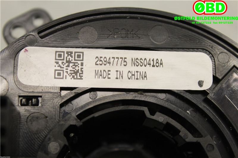 Airbag slepering til Opel Insignia A 2009-2014  (OPEL|25947775|51 99 688|)