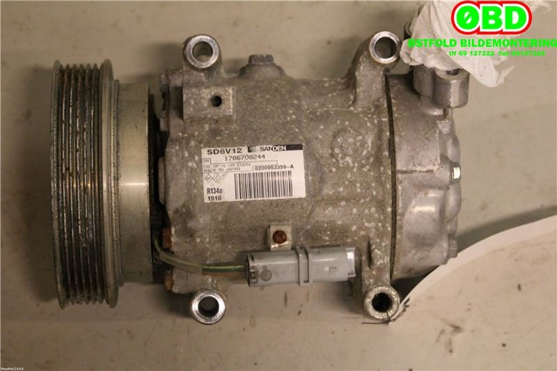 Aircondition kompressor til Mercedes Citan 2012-2021 (W415) (W415) (MERCEDES|A 415 830 01 00|A 415 830 44 00|8200953359)
