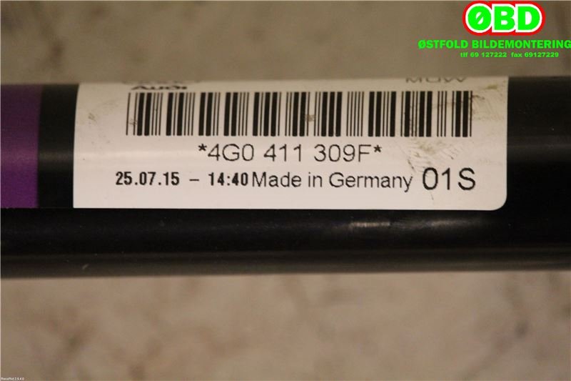 Stabilisatorstag foran til Audi A6 2014-2018 (Type IV, Fase 2) (C7) (C7) (Audi A6|4G0 411 309 F||4G0411309F)