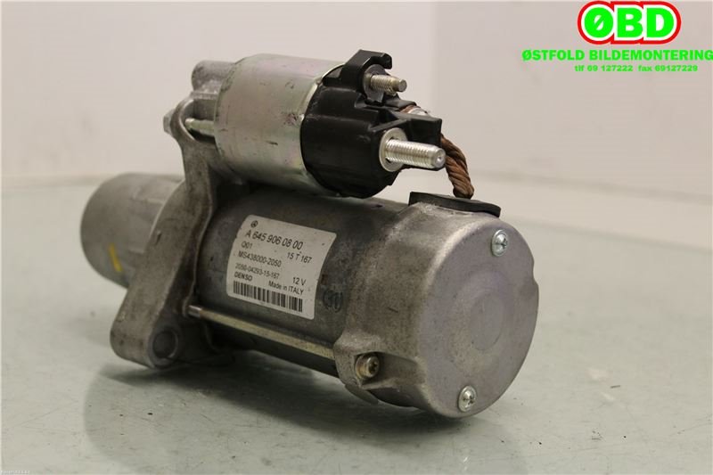 Starter diesel til Mercedes GLA 2014-2020 (X156) (X156) (MERCEDES|A 645 906 08 00||6459060800)