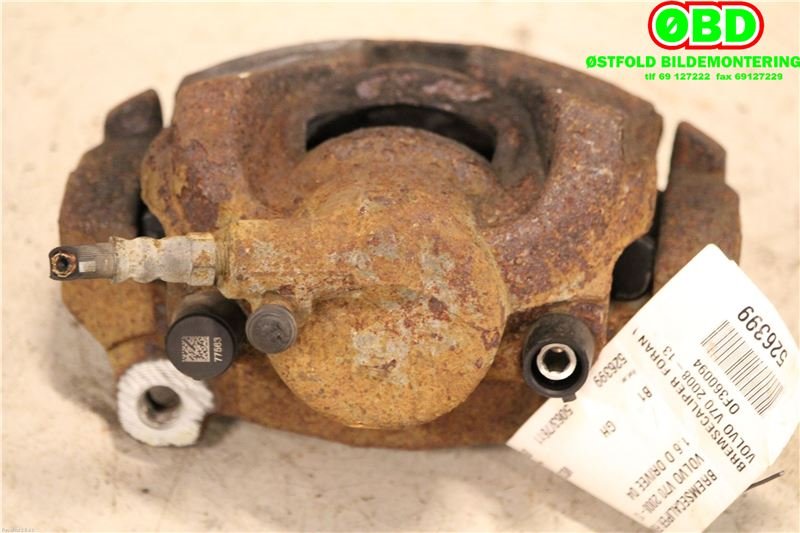 Bremsecaliper venstre foran til Volvo V70 2007-2013 (Type III, Fase 1)  (VOLVO|8603753|)