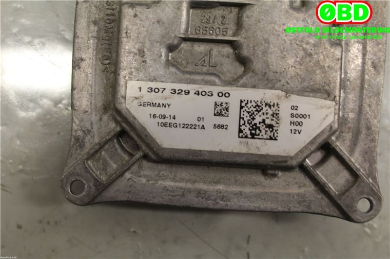 Styreenhet xenon/ballast til Peugeot 308 2013-2021 (Type II)  (PEUGEOT|1610426980|130732940300|)