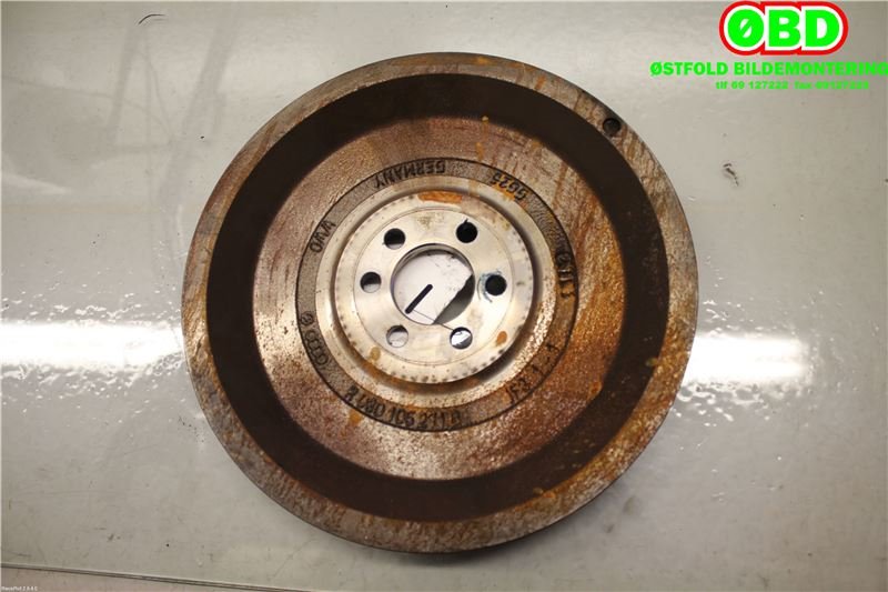 Svinghjul manuell til VW Polo 2005-2009 (Type IV, Fase 2)  (VOLKSWAGEN|038 105 269 C|)