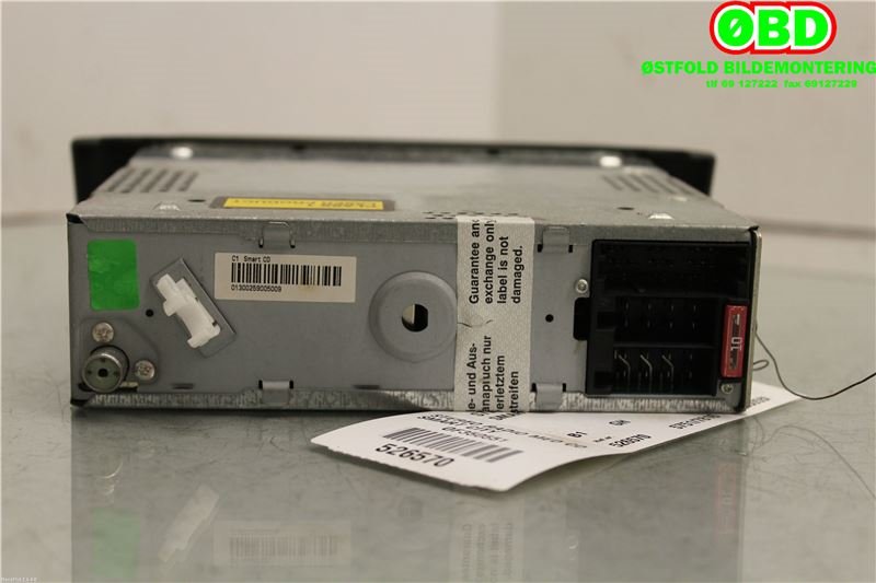 Bilstereo til Smart Fortwo 1999-2007 (Type I) (W450) (W450) (SMART|Q 0007611V005C59Z00|)
