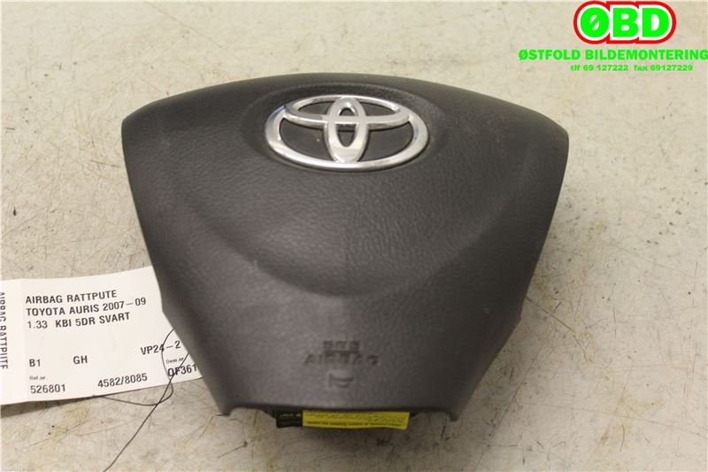 Airbag rattpute til Toyota Auris 2007-2010 (Type I, Fase 1) (TOYOTA|4513002290BO|)