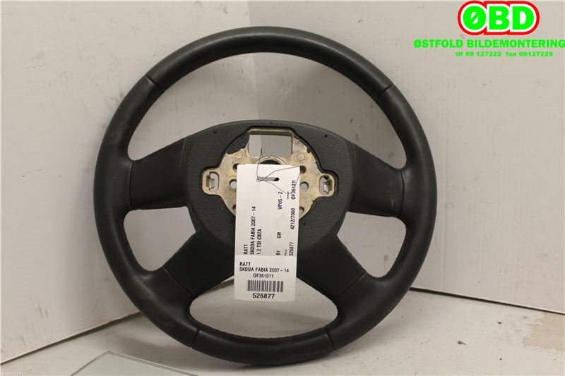 Ratt til Škoda Fabia 2010-2014 (Type II, Fase 2)  (SKODA|5J0 419 091 C|)