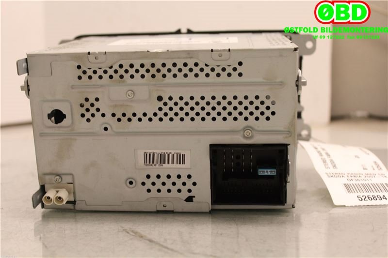 Bilstereo til Škoda Fabia 2010-2014 (Type II, Fase 2)  (SKODA|5J0 035 161 C|5J0 035 161 D|)