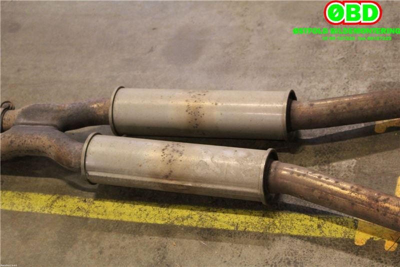 Eksosanlegg til Audi A8 2003-2010 (Type II)  (AUDI|)