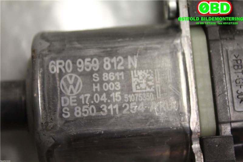Ruteheis til VW Polo 2014-2017 (Type V, Fase 2) (VOLKSWAGEN|6R4 839 462 E|6R4 839 462 G|)