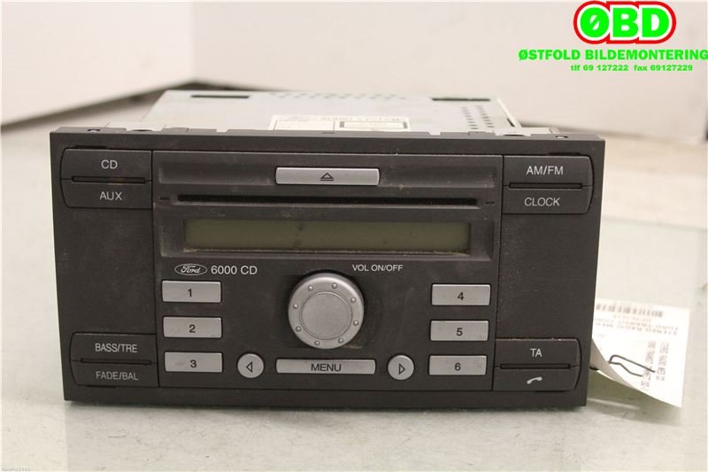 Bilstereo til Ford Transit Connect 2003-2009 (Type I, Fase 1) (FORD|1927597||6S6118C815AJ)