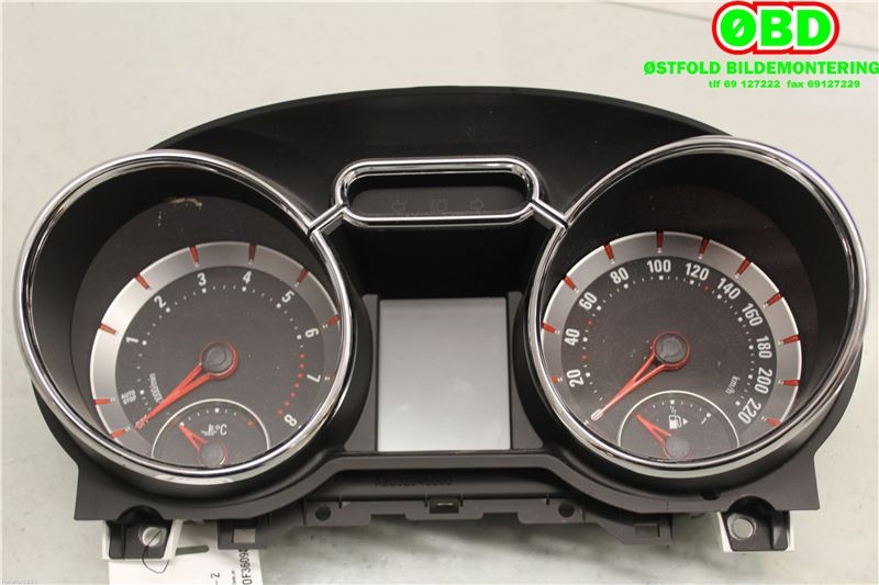 Instrumentpanel til Opel Adam, 2013-2016  (OPEL|13433295)